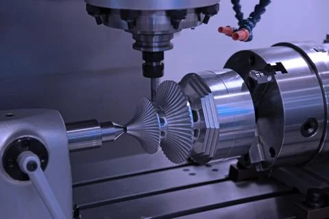 Drilling machine workpiece Stock Photos