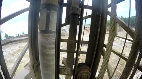 Drilling on the mine Stock Footage 61787084