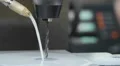 Drilling Parts With Cooling HD Footage