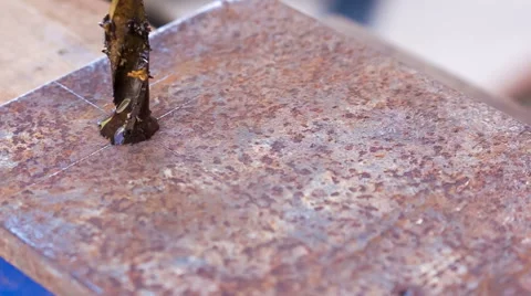 Drilling process Stock Footage 50691502