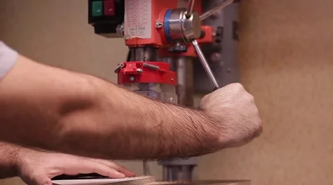 The drilling process Stock Footage 59514164