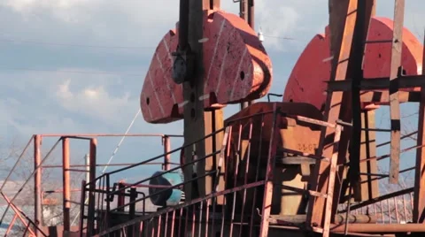 Drilling rig 03 Stock-Footage 48818524