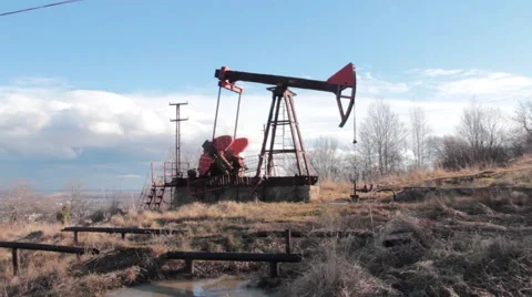 Drilling rig 05 Видео 48818553