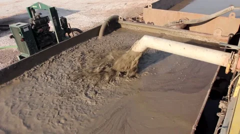 Drilling Rig Mud Tank Stock-Footage 42357344