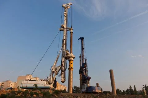 Drilling rig Stock Photos