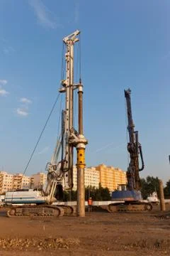 Drilling rig Stock Photos