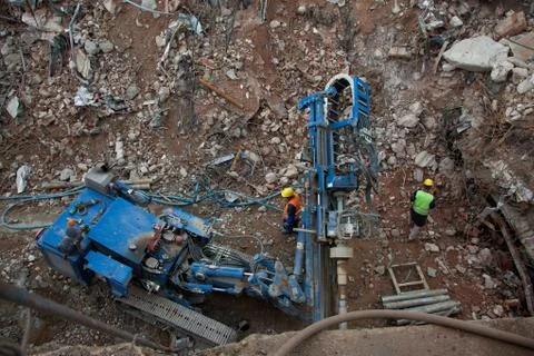 Drilling rig Stock Photos
