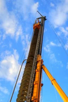 Drilling rig Foto stock
