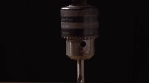 Drilling wood with drilling machine 스톡 동영상 72533022