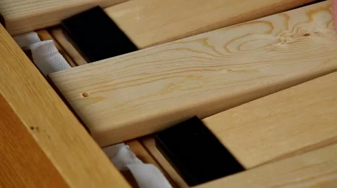 Drilling in wood Stock Footage 58592654