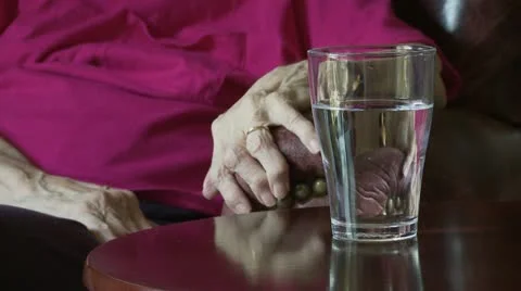 Drink and Arthritis Stock Footage 22778441