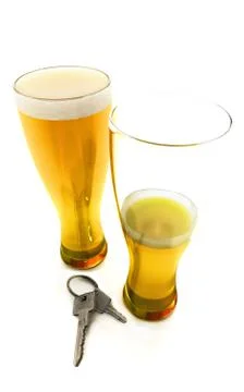 Drink and Drive Stock Illustration