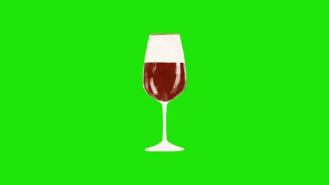 Drink animation on chroma key background 動画素材 330680478