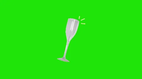 Drink animation on chroma key background Vidéo 330680479