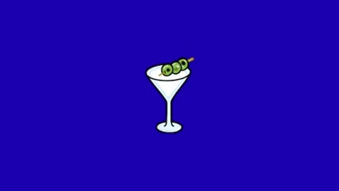 Drink animation on chroma key background Vidéo 331895538