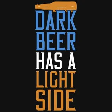 Drink beer typography graphics tshirt design  Stock Illustration