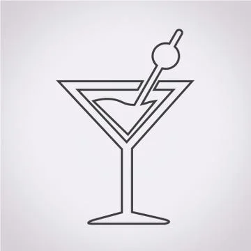 Drink beverage icon Stock Illustration