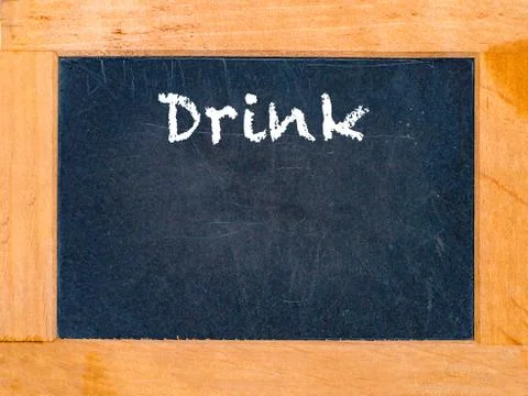 The drink board Stock Photos