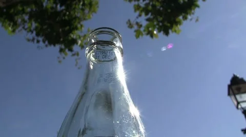 Drink bottle Stock Footage 8681240