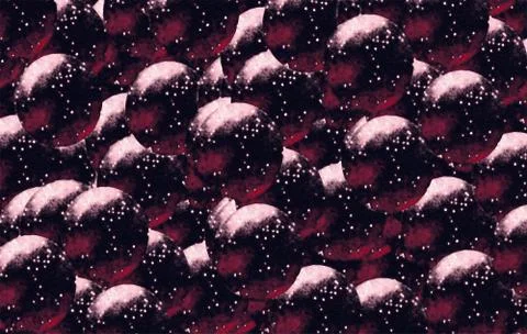 Drink bubbles texture design Stock Illustration