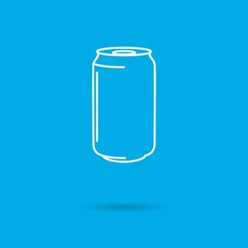 Drink can Stock Illustration