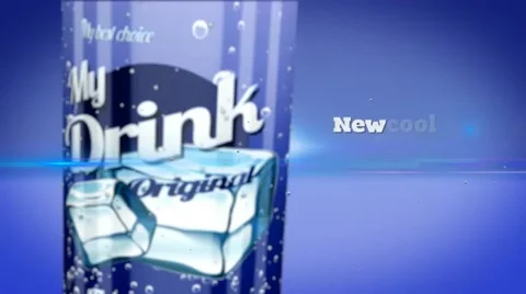 Drink Can Promotion Stock After Effects