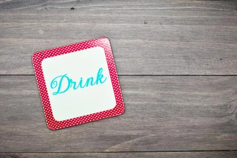 Drink coaster Stock Photos