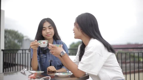 Drink Coffee Stock Footage 111178137