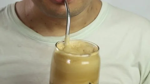 Drink coffee Stock Footage 322560568