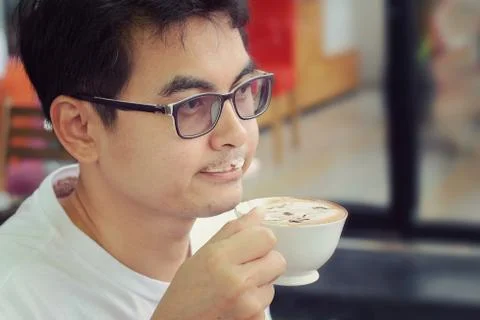 Drink coffee Foto stock