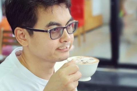 Drink coffee Foto stock