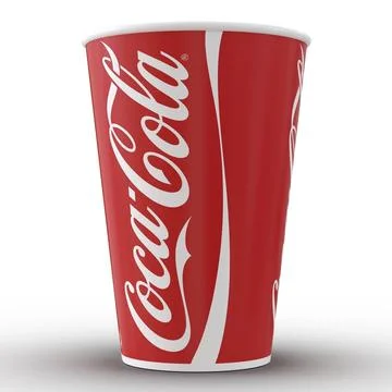 3D Model: Drink Cup Coca Cola 2 ~ Buy Now #90936449 | Pond5