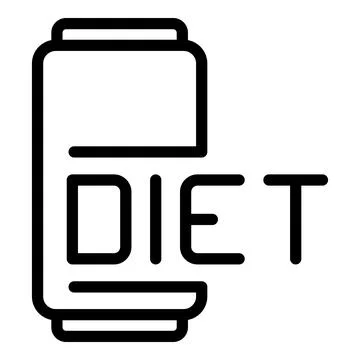 Drink diet icon outline vector. Natural food Stock Illustration