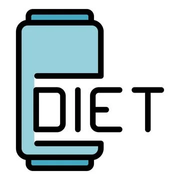 Drink diet icon vector flat Stock Illustration