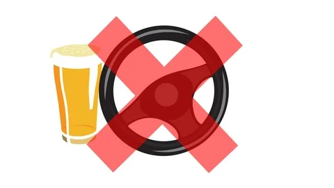 Drink driving warning Stock Footage 86951080