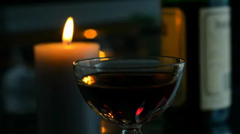 Drink in the evening Stock Footage 24614652