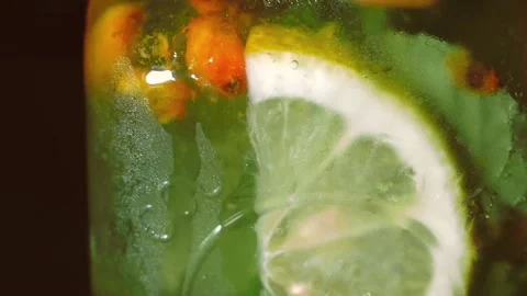 Drink fruit and berry. Stock Footage 122398905