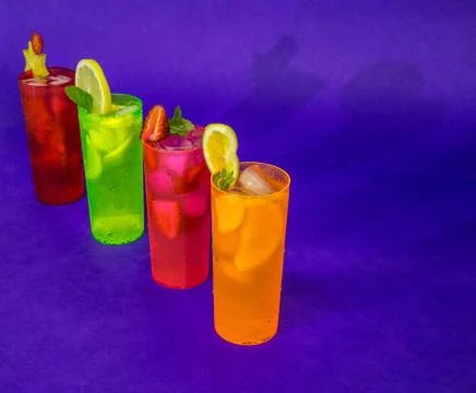 Drink fruit refreshment Stock Photos