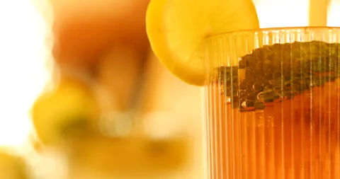 Drink Glasses in the pub 스톡 동영상 329657382