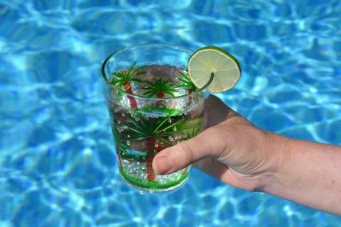 Drink in hand Stock Photos