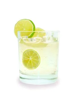 Drink with ice Fotos de archivo