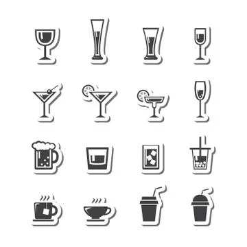 Drink icon Stock Illustration