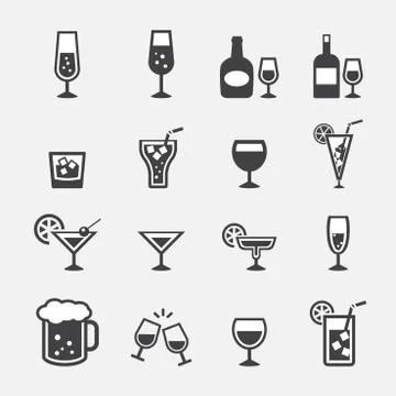 Drink icon Stock Illustration