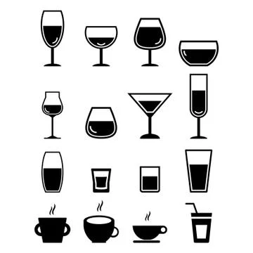 Drink icon Stock Illustration