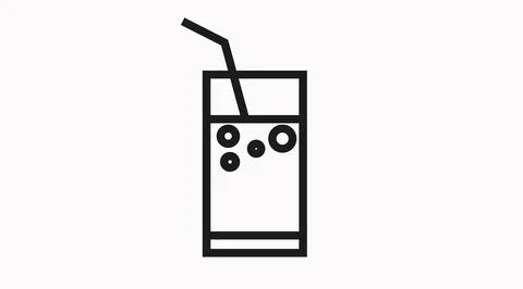 Drink Icon. Stock Illustration