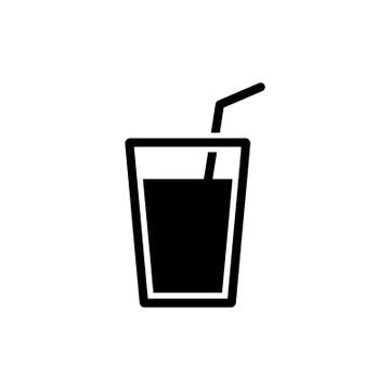 Drink icon vector Illustrazione stock
