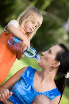 Drink, mama Stock Photos