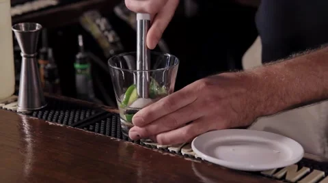 Drink Muddle 스톡 동영상 50621481