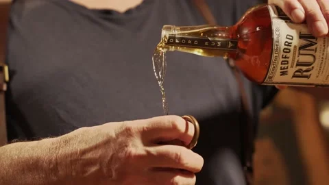 Drink Pour Slow Motion (4k) Video stock 168331122