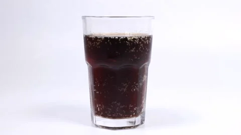 This drink is a refreshing soda cola Stock Footage 201225621